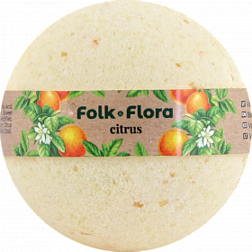 FOLK&FLORA ''Citrons'' vannas burbuļbumba,130g
